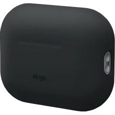 Чохол Elago Silicone Basic Case with Nylon Lanyard Black для Airpods Pro 2nd Gen (EAPP2SC-BA+ROSTR-BK)