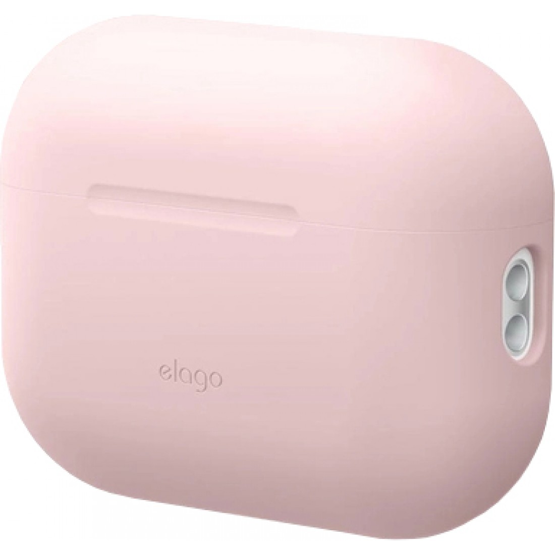Чохол Elago Silicone Basic Case with Nylon Lanyard Light Pink для Airpods Pro 2nd Gen (EAPP2SC-BA+ROSTR-LPK)