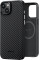 Чохол-накладка Pitaka MagEZ Case Pro 4 Twill 1500D Black/Grey для iPhone 15 Plus (KI1501MP)