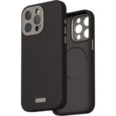 Чехол-накладка Moshi Napa Slim Hardshell Case Midnight Black для iPhone 15 Pro Max (99MO231104)