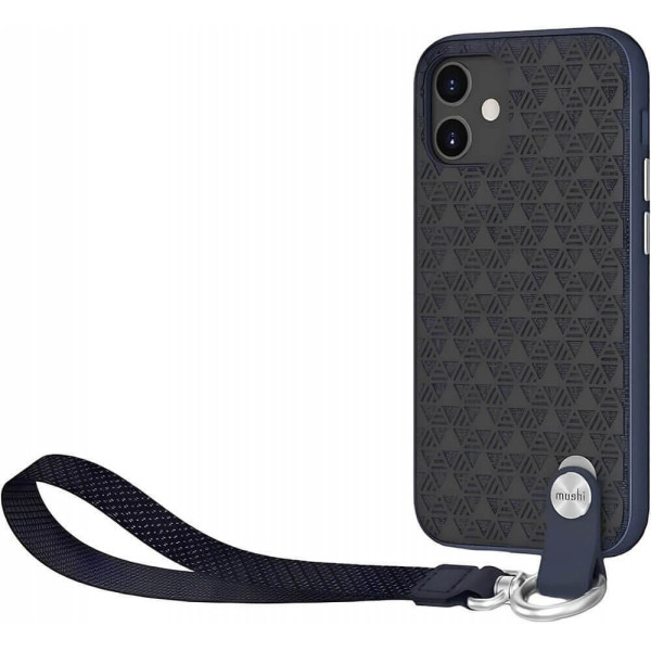 Чохол-накладка Moshi Altra Slim Case with Wrist Strap Midnight Blue для iPhone 12 mini (99MO117007)