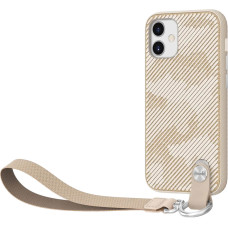 Чехол-накладка Moshi Altra Slim Case with Wrist Strap Sahara Beige для iPhone 12 mini