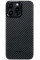 Чохол-накладка Pitaka MagEZ Case 4 Twill 1500D Black/Grey для iPhone 15 Pro (KI1501P)
