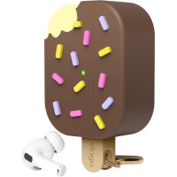 Elago Ice Cream Case Dark Brown for Airpods Pro 2nd Gen (EAPP2-ICE-DBR)