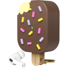 Elago Ice Cream Case Dark Brown for Airpods Pro 2nd Gen (EAPP2-ICE-DBR)