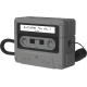 Elago Cassette Tape Case Black for Airpods Pro 2nd Gen (EAPP2TAPE-BK+STR-BK)
