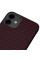 Чохол-накладка Pita MagEZ Case Twill Black/Red для iPhone 12 (KI1203M)