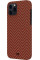Чохол-накладка Pitaka MagEZ Case Herringbone Red/Orange для iPhone 12 Pro (KI1207P)