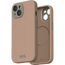 Чехол-накладка Moshi Napa Slim Hardshell Case Woodsmoke Brown для iPhone 15