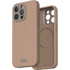 Чохол-накладка Moshi Napa Slim Hardshell Case Woodsmoke Brown для iPhone 15 Pro Max (99MO231108)