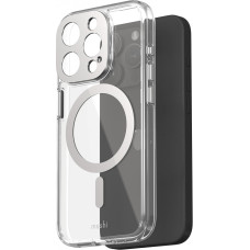 Чохол-накладка Moshi iGlaze Slim Hardshell Case Luna Silver для iPhone 15 Pro (99MO231003)