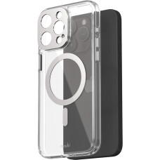 Чохол-накладка Moshi iGlaze Slim Hardshell Case Luna Silver для iPhone 15 Pro Max