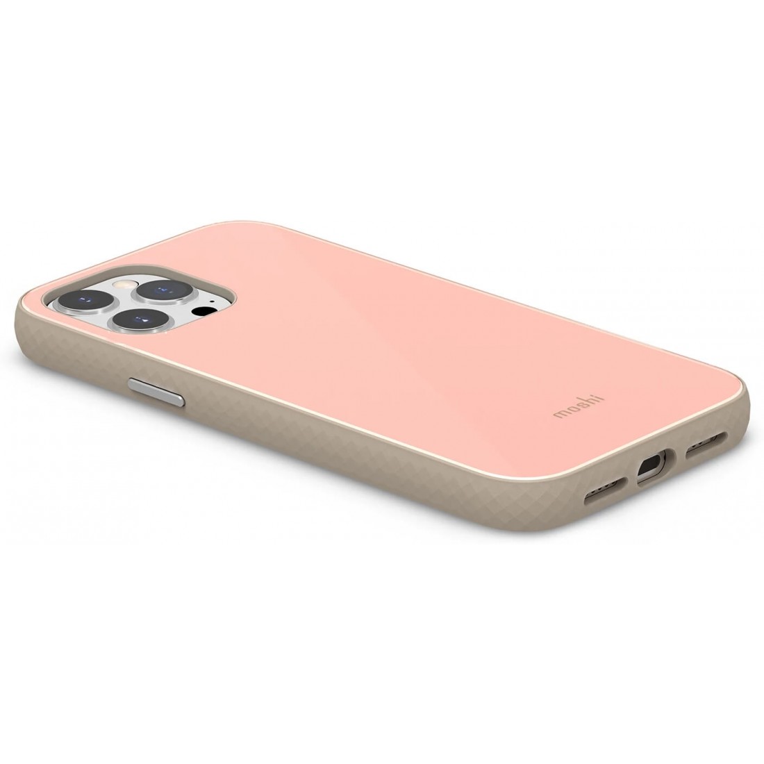 Чохол-накладка Moshi iGlaze Slim Hardshell Case Dahlia Pink для iPhone 13 Pro Max (99MO132013)