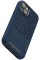 Чохол-накладка Njord Salmon Leather MagSafe Case Blue для iPhone 14 (NA41SL01)