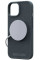 Чохол-накладка Njord Fabric MagSafe Case Dark Grey для iPhone 15 Plus (NA52FA09)