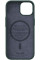 Чохол-накладка Njord Salmon Leather MagSafe Case Green для iPhone 15 (NA51SL02)