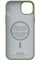 Чохол-накладка Njord Suede MagSafe Case Olive для iPhone 15 Plus (NA52SU06)