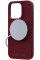 Чохол-накладка Njord Suede MagSafe Case Red для iPhone 15 Pro (NA53SU11)