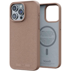 Чохол-накладка Njord Fabric MagSafe Case Pink Sand для iPhone 15 Pro (NA53FA12)