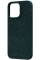 Чохол-накладка Njord Salmon Leather MagSafe Case Green для iPhone 15 Pro Max (NA54SL02)