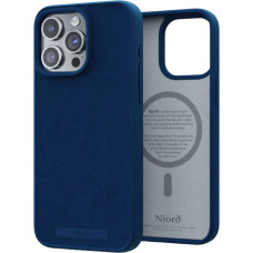 Чохол-накладка Njord Suede MagSafe Case Blue для iPhone 15 Pro Max (NA54SU01)