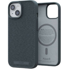 Чохол-накладка Njord Fabric MagSafe Case Dark Grey для iPhone 15 (NA51FA09)