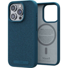 Чохол-накладка Njord Fabric MagSafe Case Deep Sea для iPhone 15 Pro (NA53FA01)