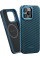 Чохол-накладка Pitaka MagEZ Case Pro 4 Twill 1500D Black/Blue для iPhone 15 Pro (KI1508PP)