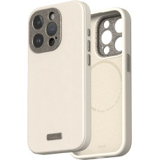 Чехол-накладка Moshi Napa Slim Hardshell Case Eggnog White для iPhone 15 Pro (99MO231111)