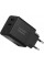 Мережевий зарядний пристрій Native Union Fast GaN Charger PD 35W Dual USB-C Port Black (FAST-PD35-BLK-EU)
