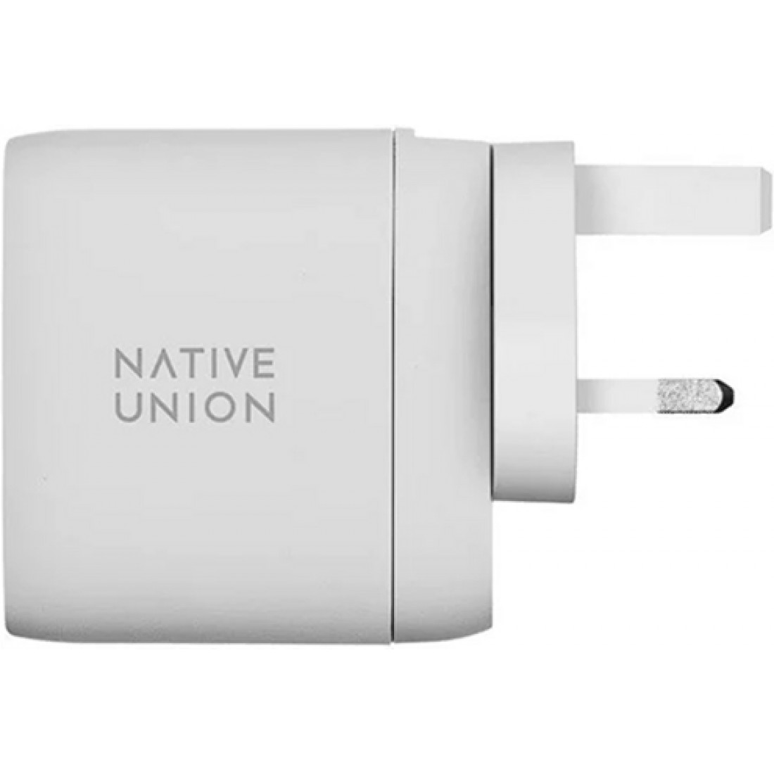 Мережевий зарядний пристрій Native Union Fast GaN Charger PD 67W Dual USB-C Port White (FAST-PD67-WHT-INT)