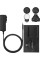 Бездротовий зарядний пристрій Native Union Snap 3-in-1 Magnetic Wireless Charger Black (SNAP-3IN1-BLK-EU)