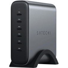 Сетевое зарядное устройство Satechi 200W USB-C 6-Port PD GaN Space Gray (ST-C200GM-EU)