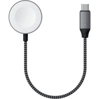 Бездротовий зарядний пристрій Satechi USB-C Magnetic Charging Cable for Apple Watch Space Gray (ST-TCAW7CM)