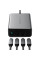 Мережевий зарядний пристрій Satechi 165W USB-C 4-Port PD GaN Charger Space Gray (ST-UC165GM-EU)