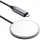Зарядний пристрій (бездротовий) Satechi USB-C Magnetic Wireless Charging Cable Space Grey (ST-UCQIMCM)