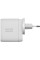 Мережевий зарядний пристрій Native Union Fast GaN Charger PD 67W Dual USB-C Port White