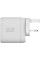 Мережевий зарядний пристрій Native Union Fast GaN Charger PD 67W Dual USB-C Port White