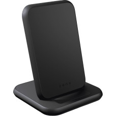 Бездротовий зарядний пристрій Zens Stand Aluminium Wireless Charger Black with 18W USB-C PD Wall Charger ZESC15B/00
