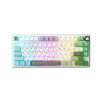 Royal Kludge R75 Wired UA\RU\ENG Cherry Profile (Silver Switch) Sky Cyan (RK-R75UARUENG-CHP-SS-SC)