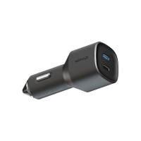 Nomad Dual Port USB-C 70W Car Charger Black