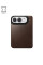 Шкіряний чохол Nomad Magnetic Back для iPhone Duo Horween Rustic Brown - 2 - 0