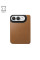 Шкіряний чохол Nomad Magnetic Back для iPhone Duo Horween Saddle - 2 - 0