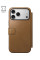 Кожаный чехол-книжка Nomad Modern Camino для iPhone 18 Pro/17 Pro English Tan - 2 - 0