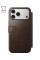 Шкіряний чохол-книжка Nomad Modern Horween для iPhone 18 Pro/17 Pro Rustic Brown - 2 - 0