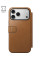 Кожаный чехол-книжка Nomad Modern Horween для iPhone 18 Pro/17 Pro Saddle - 2 - 0