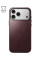 Шкіряний чохол Nomad Traditional Horween для iPhone 18 Pro/17 Pro Burgundy - 2 - 0