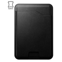 Кожаный кошелек Nomad Mag с Find My Horween Tracking Black