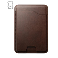 Шкіряний гаманець Nomad Mag з Find My Tracking Horween Rustic Brown