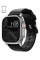 Ремешок Nomad Modern Leather Band Silver Hardware Black Horween 46mm/49mm (NM1A41SM00) - 2 - 0